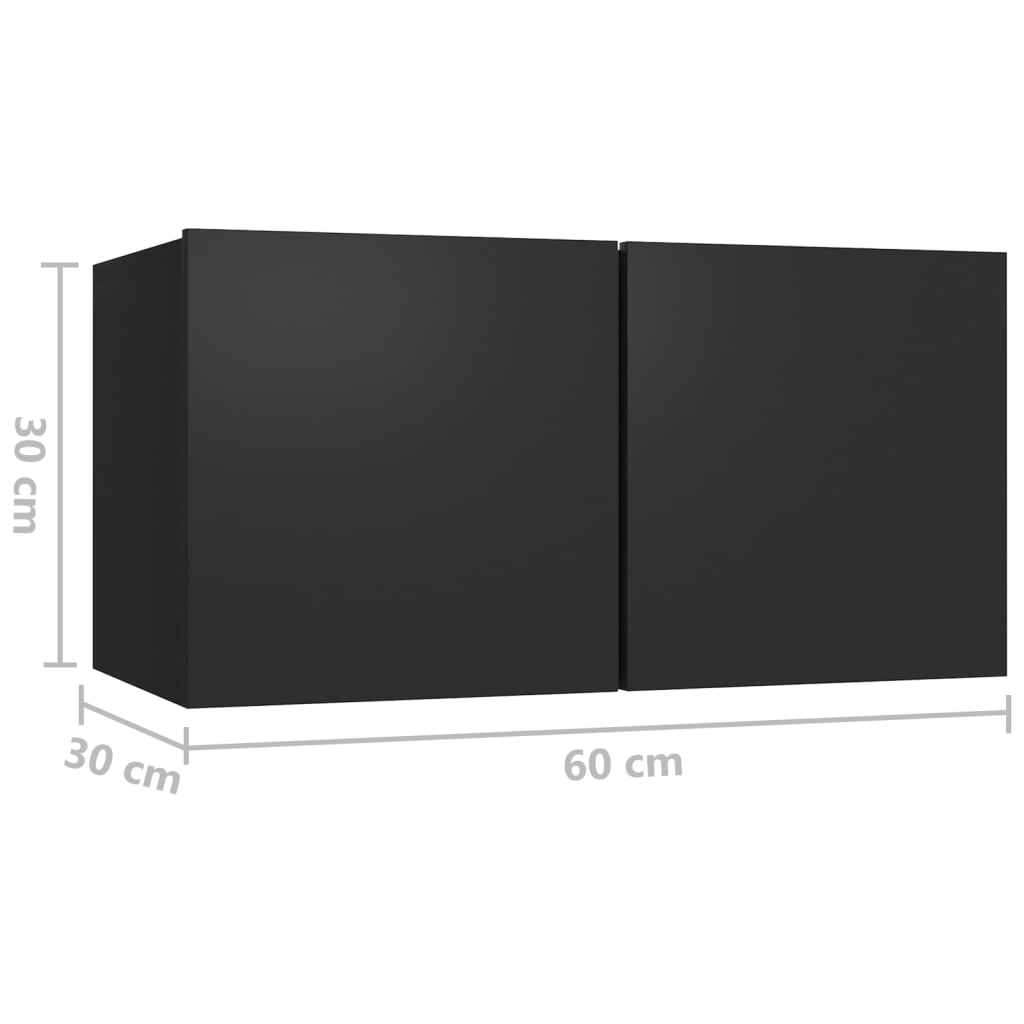 10 Piece TV Cabinet Set Engineered Wood TEST
