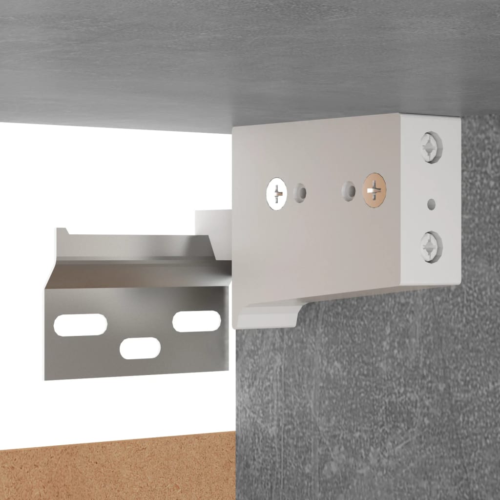 TV Cabinets 7 pcs Concrete Grey 30.5x30x60 cm Engineered Wood
