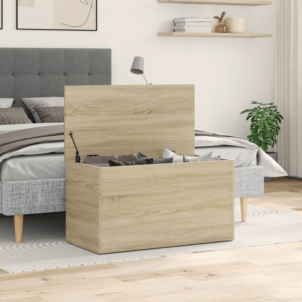 Modern Wooden Home Storage Chest Toy Box Trunk With Lift Top Design Wood