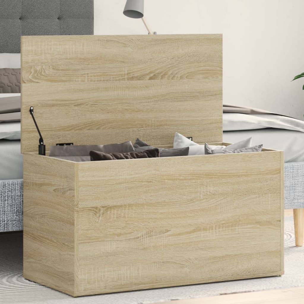 Modern Wooden Home Storage Chest Toy Box Trunk With Lift Top Design Wood