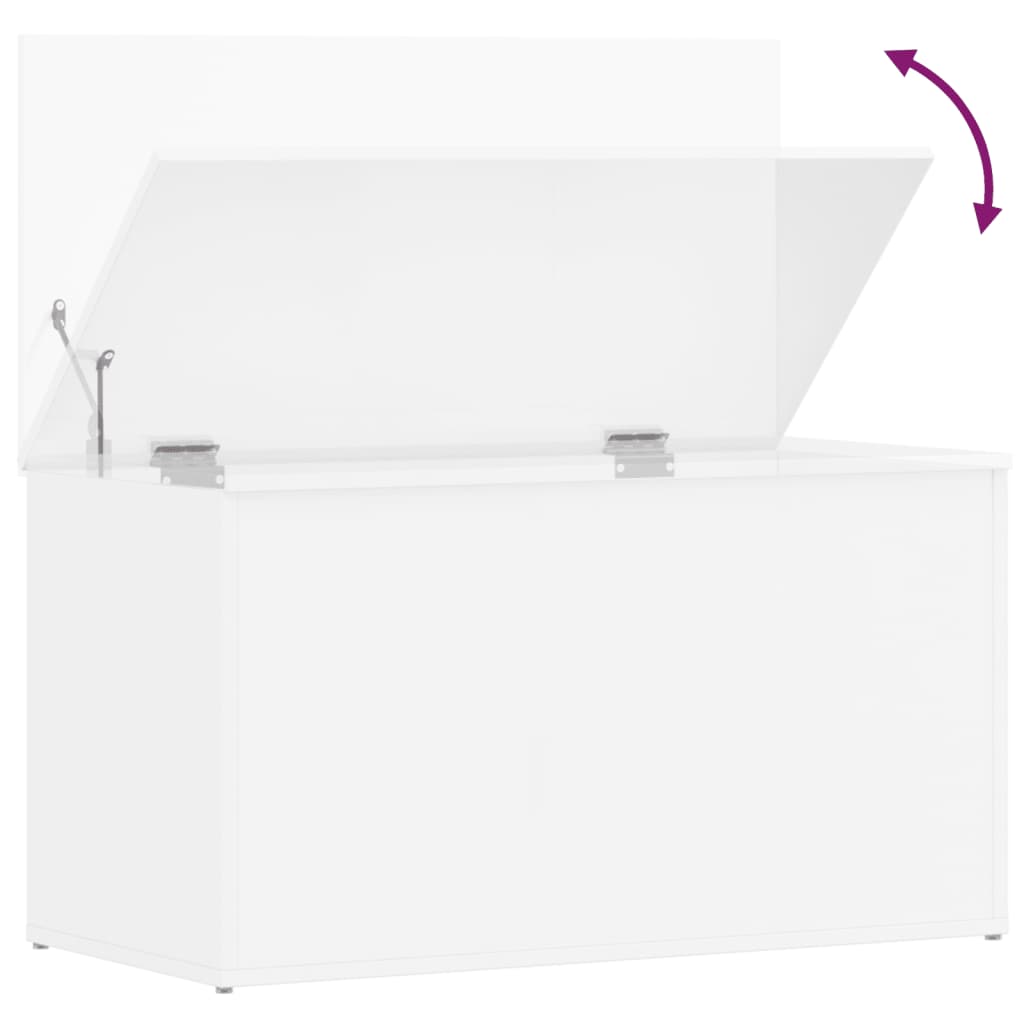 Modern Wooden Home Storage Chest Toy Box Trunk With Lift Top Design Wood