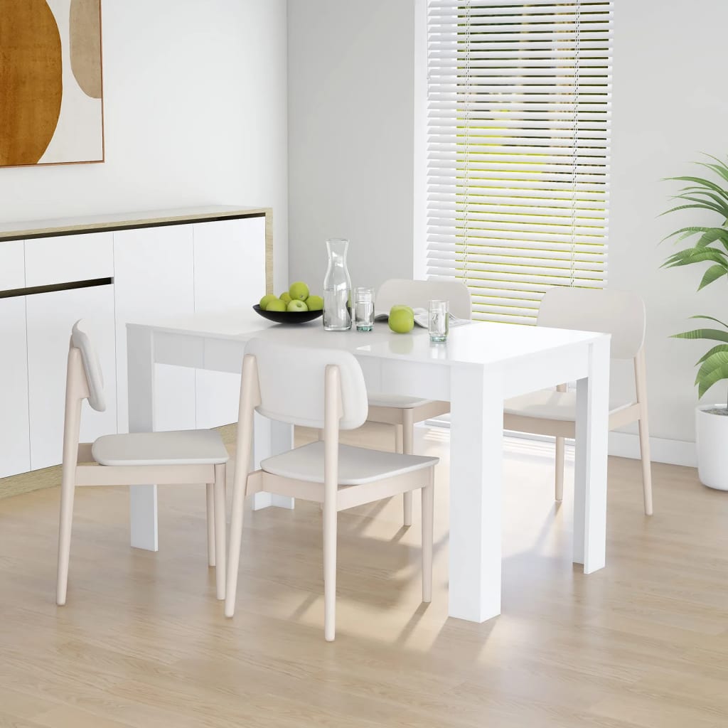 Modern Wooden 4 Person Dining Table Wood Dinner Kitchen Tables Sturdy