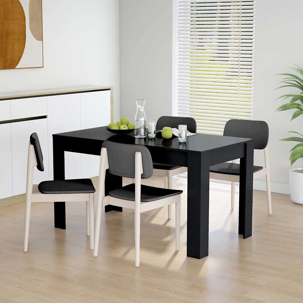 Modern Wooden 4 Person Dining Table Wood Dinner Kitchen Tables Sturdy