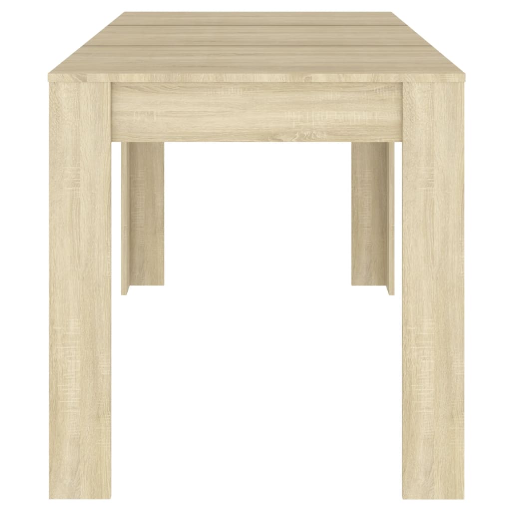 Modern Wooden 4 Person Dining Table Wood Dinner Kitchen Tables Sturdy