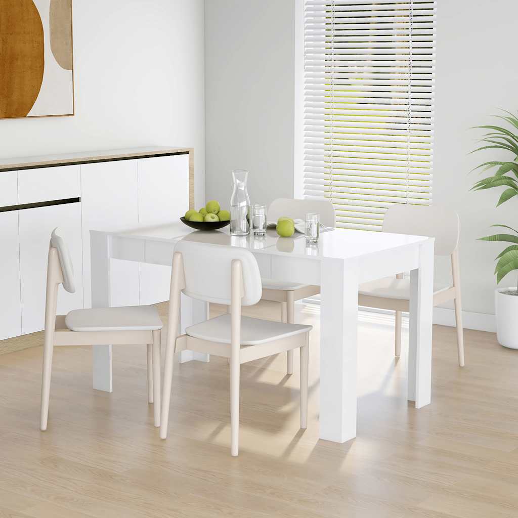 Modern Wooden 4 Person Dining Table Wood Dinner Kitchen Tables Sturdy