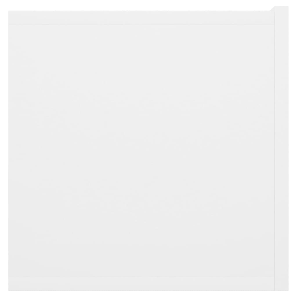 Hanging TV Cabinet White 60x30x30 cm