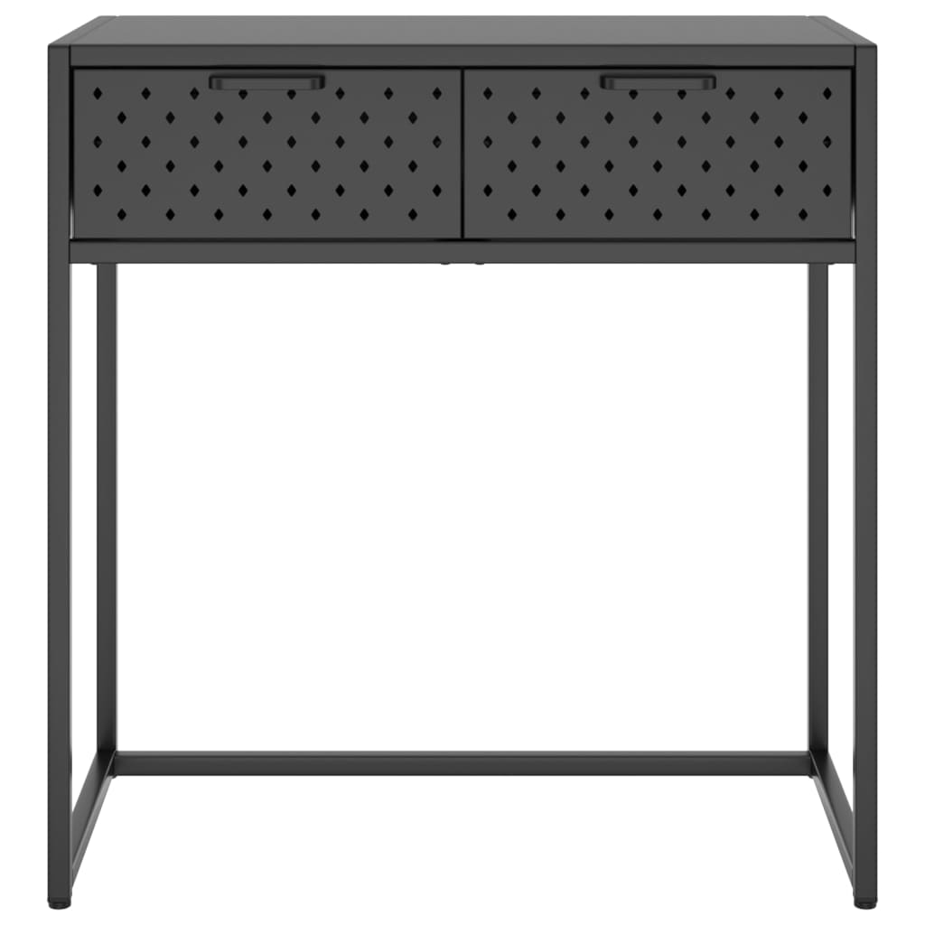 Console Table Anthracite 72x35x75 cm Steel