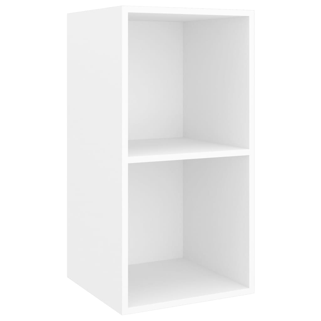 Wall-mounted TV Cabinets 4 pcs White Engineered Wood