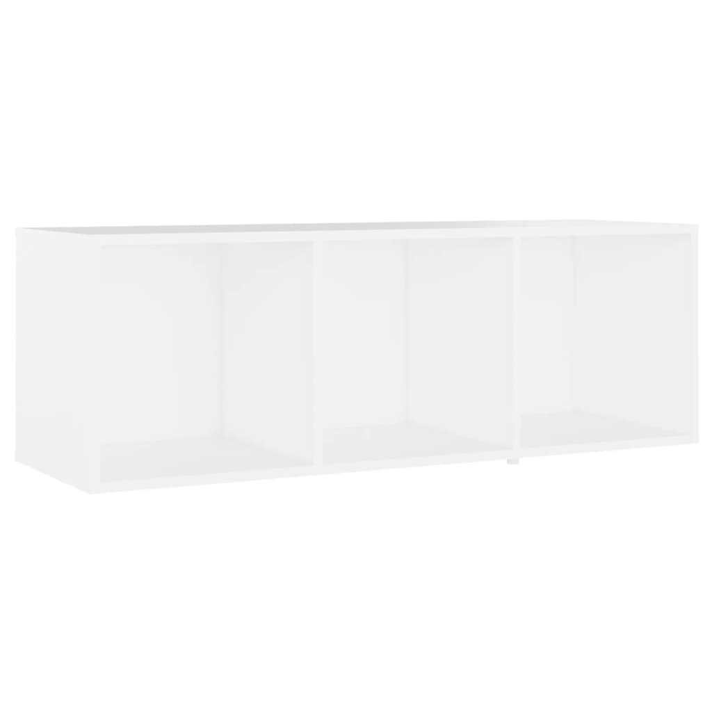 3 Piece TV Cabinet Set White Engineered Wood