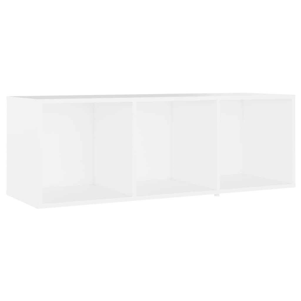 3 Piece TV Cabinet Set White Engineered Wood