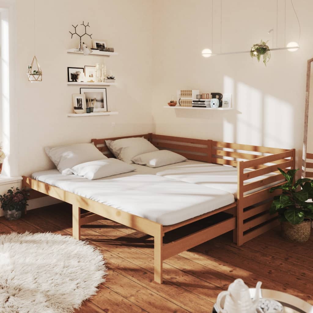 Pull-Out Day Bed Without Mattress 2X(90X200)Cm