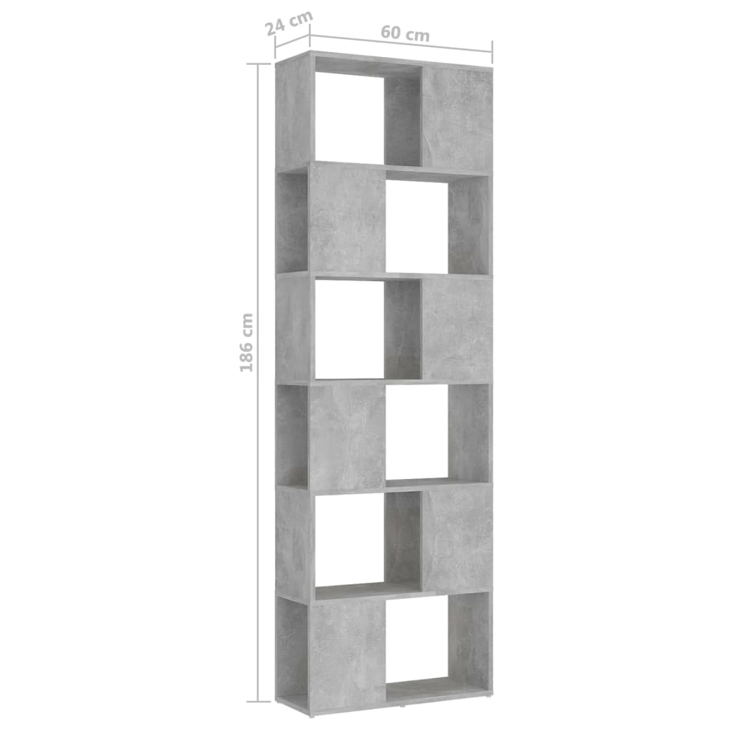 Modern Wooden Tall Open Bookcase Book Storage Cabinet Room Divider Wood