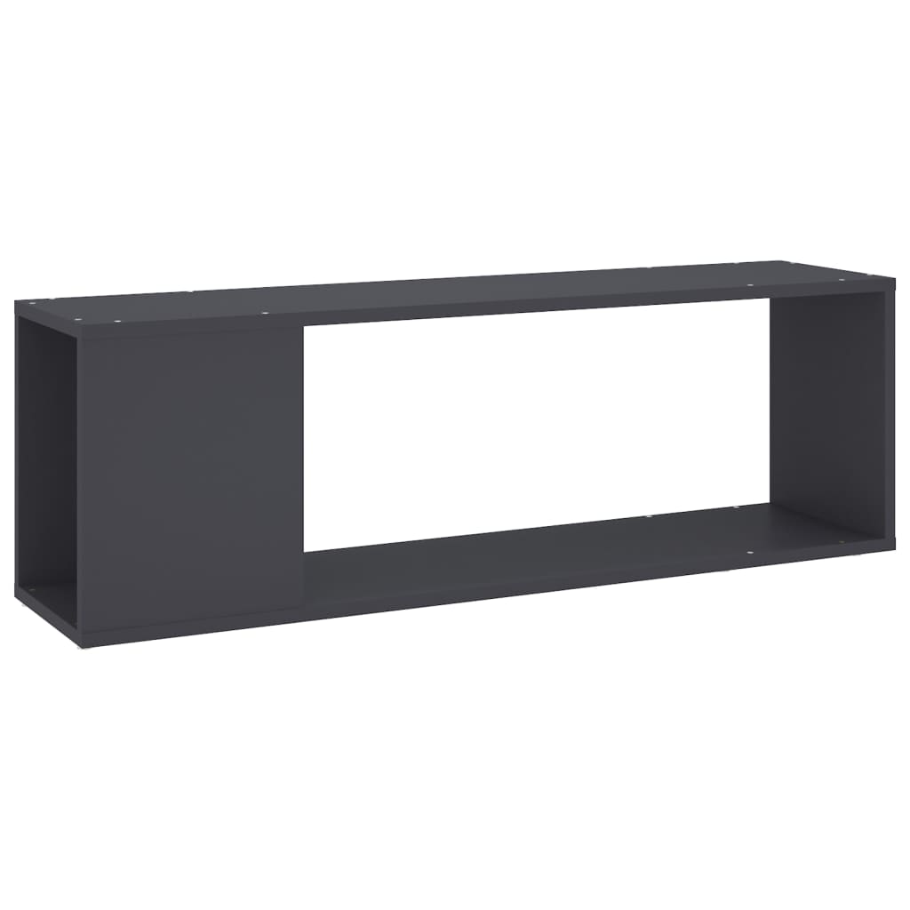 TV Cabinet Grey 100x24x32 cm Engineered Wood