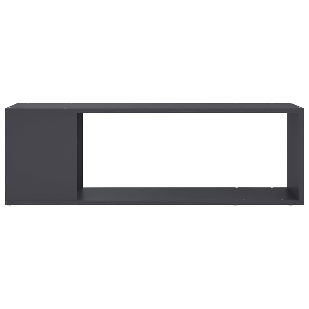 TV Cabinet Grey 100x24x32 cm Engineered Wood