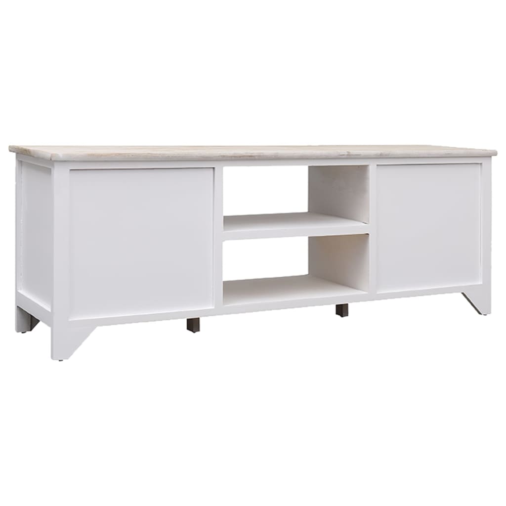 TV Cabinet 108x30x40 cm Solid Paulownia Wood