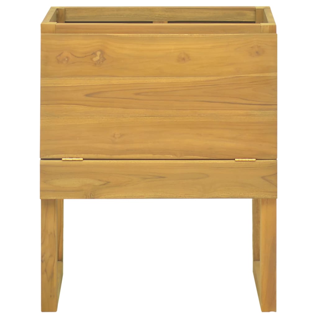 Bathroom Cabinet 60x40x75 cm Solid Wood Teak