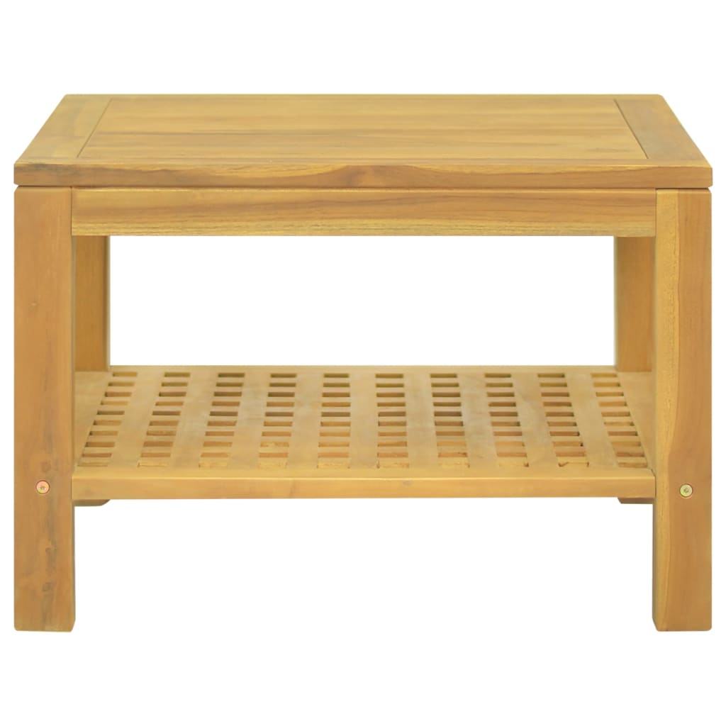 Coffee Table 60x60x40 cm Solid Wood Teak