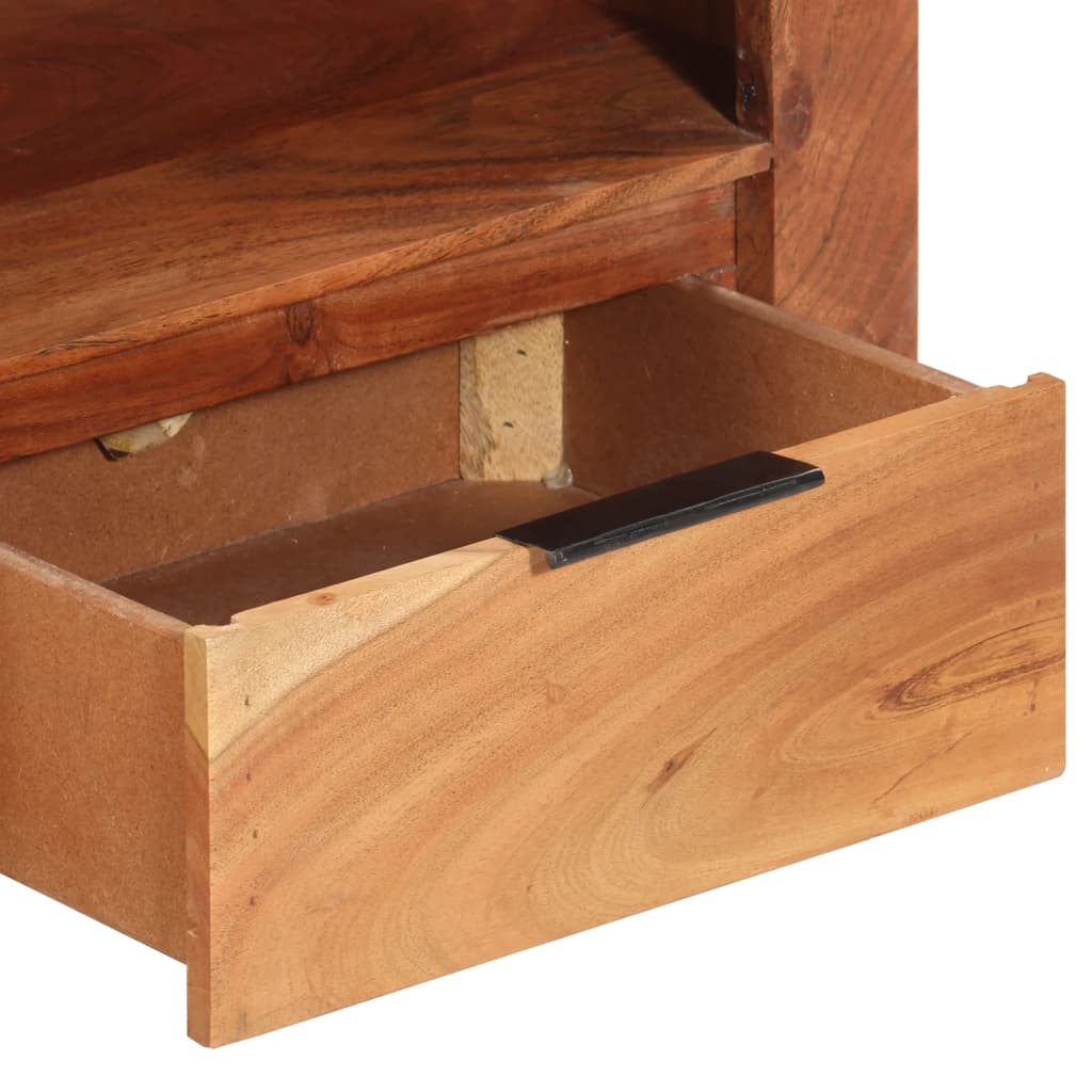 TV Cabinet 110x30x40 cm Solid Acacia Wood