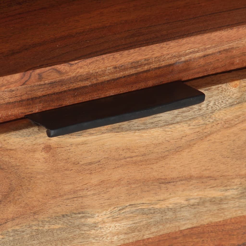 TV Cabinet 110x30x40 cm Solid Acacia Wood