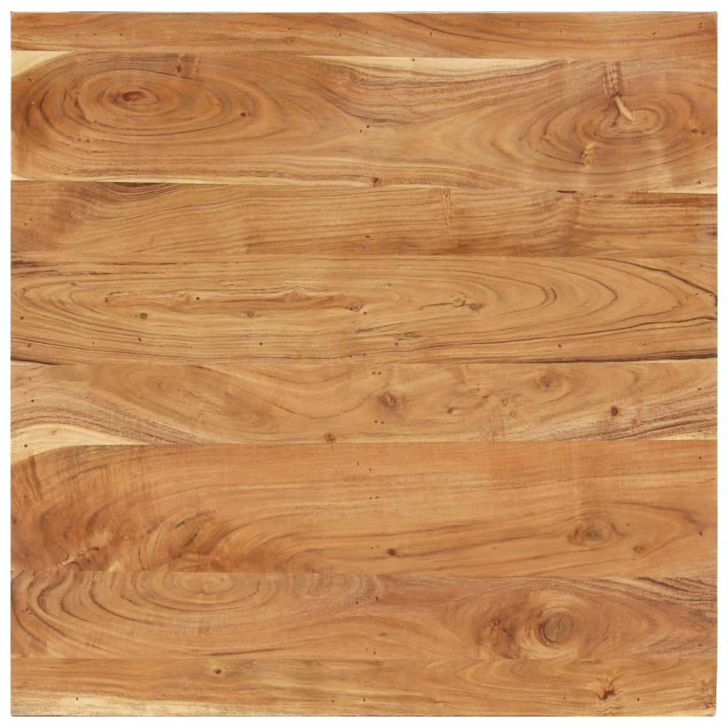 Coffee Table 80x80x40 cm Solid Acacia Wood