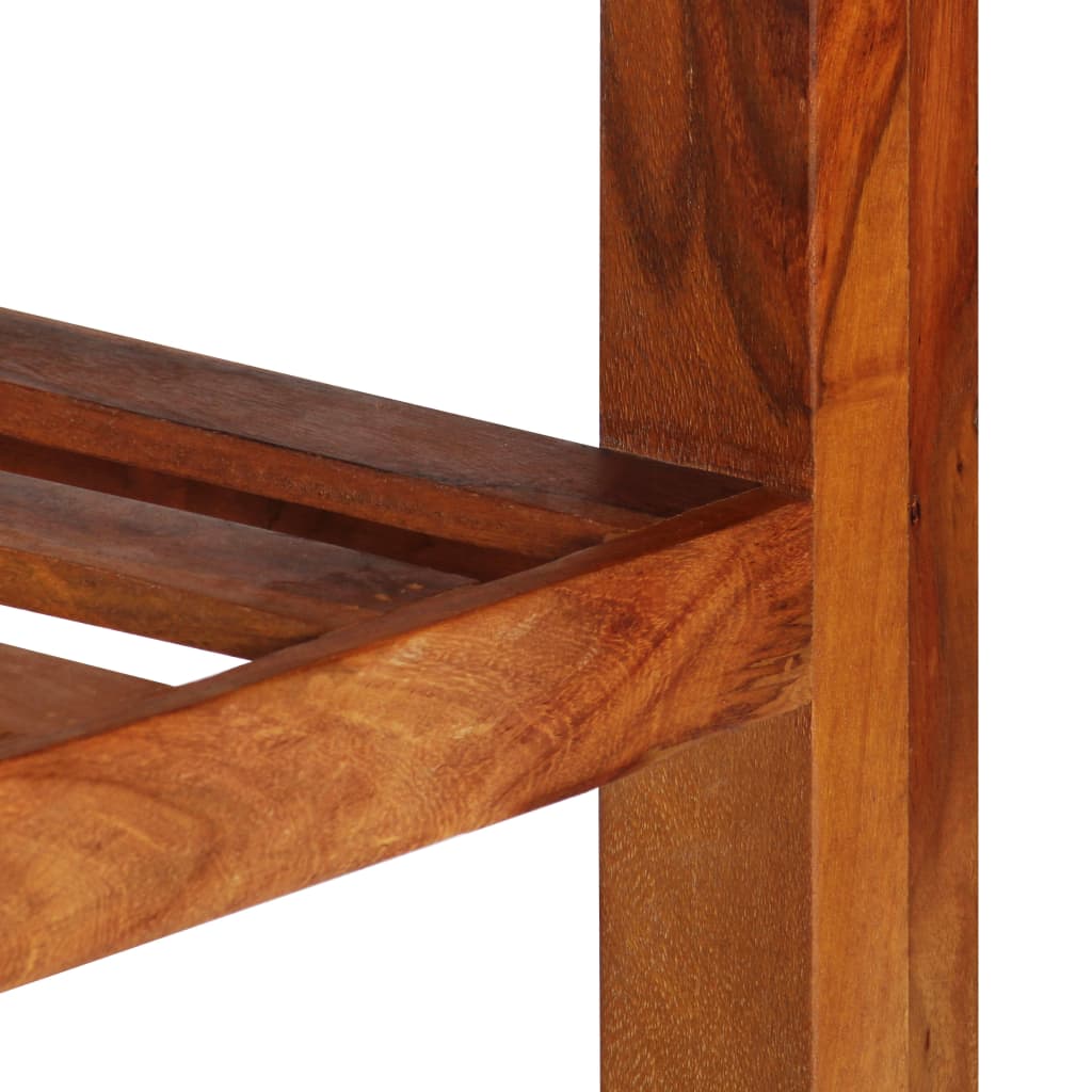 Sideboard with 3 Drawers 110x30x80 cm Solid Acacia Wood
