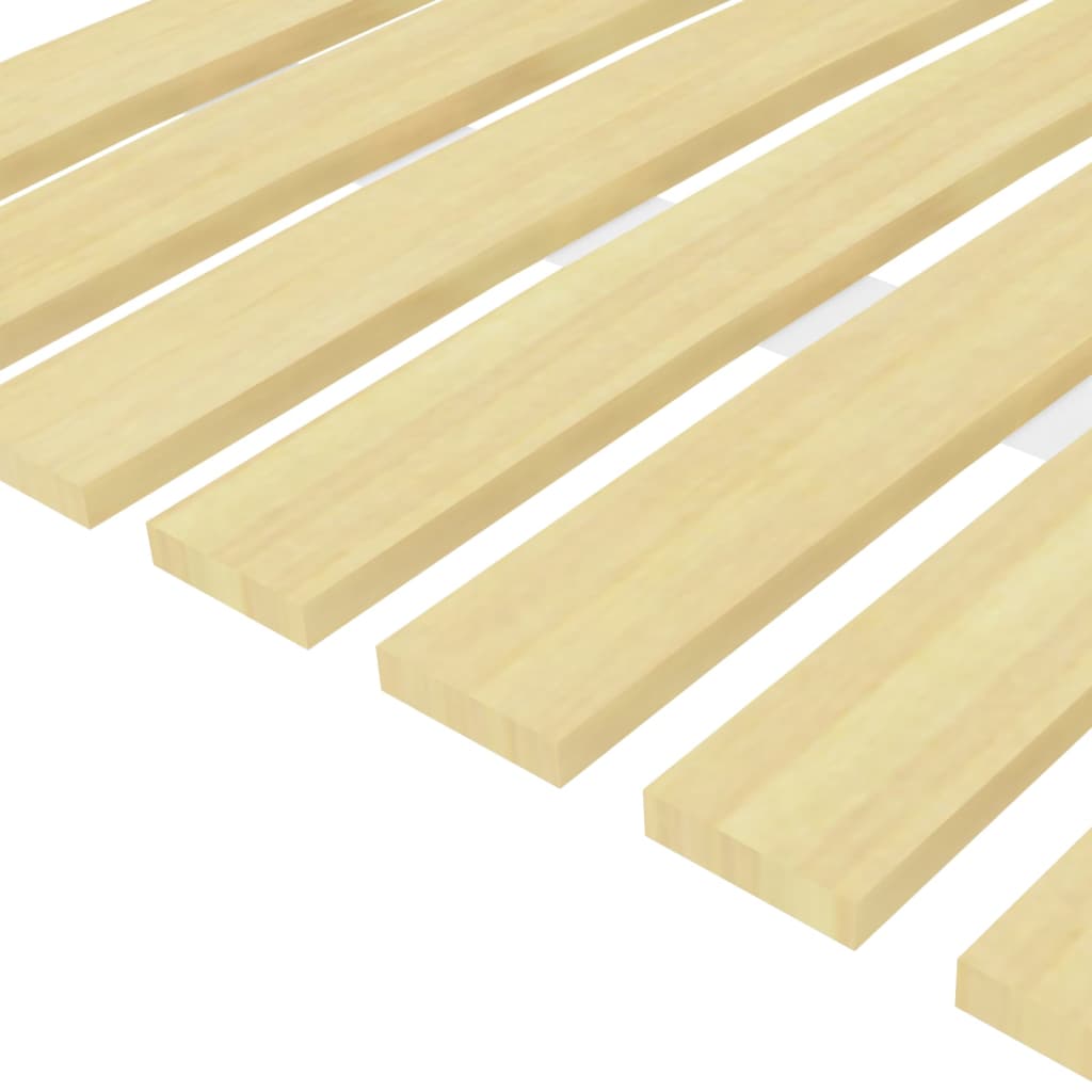 Slatted Bed Base with 17 Slats 100x200 cm