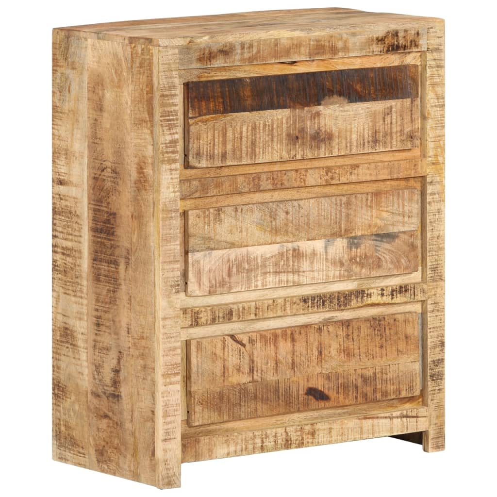 Drawer Cabinet 60x33x75 cm Solid Wood Mango