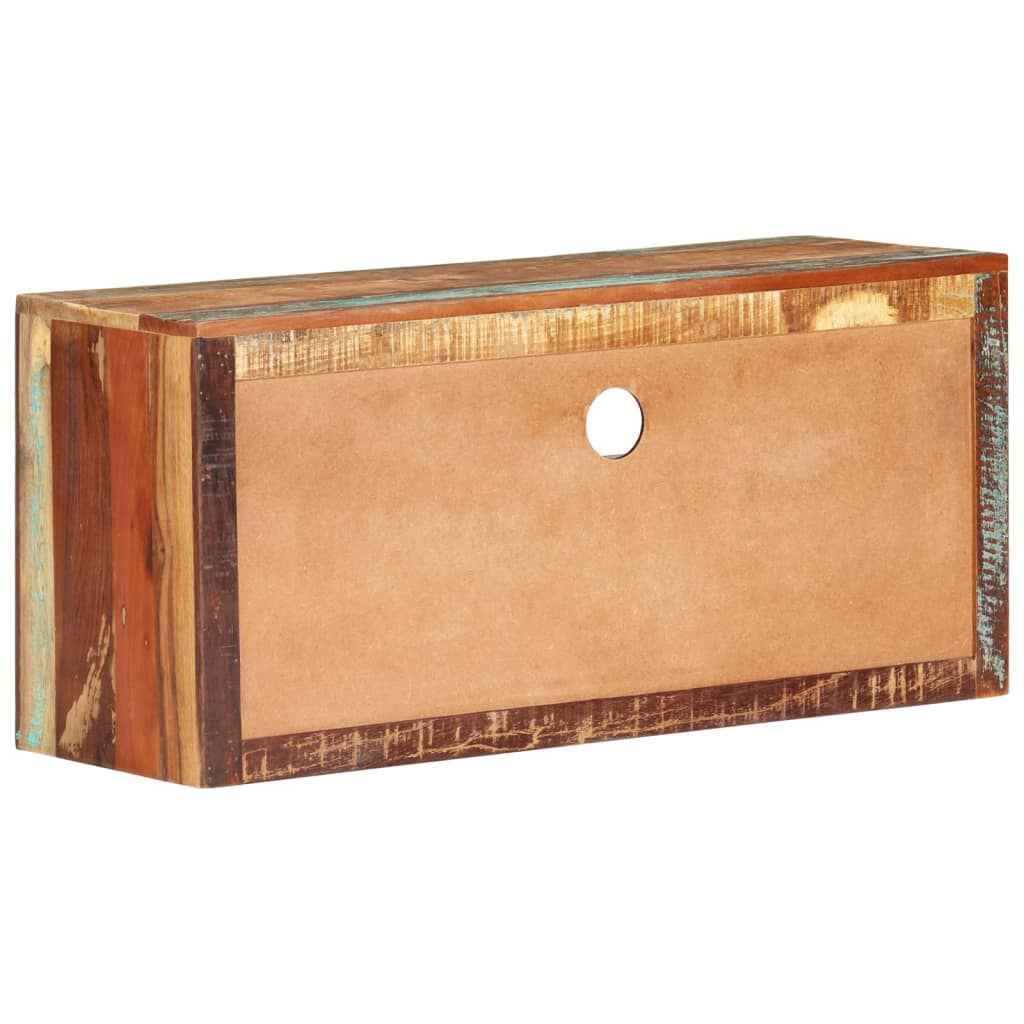 TV Cabinet 88x30x40 cm Solid Wood Reclaimed
