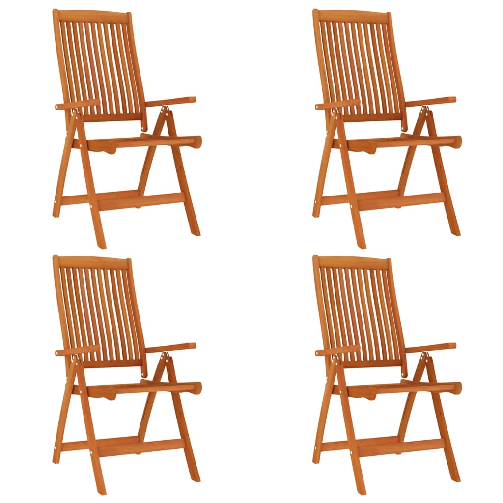 Outdoor Patio Wooden Foldable Garden Chairs Folding Wood Seat 2 4 6 8 pcs