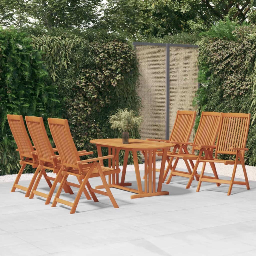Outdoor Patio Wooden Foldable Garden Chairs Folding Wood Seat 2 4 6 8 pcs