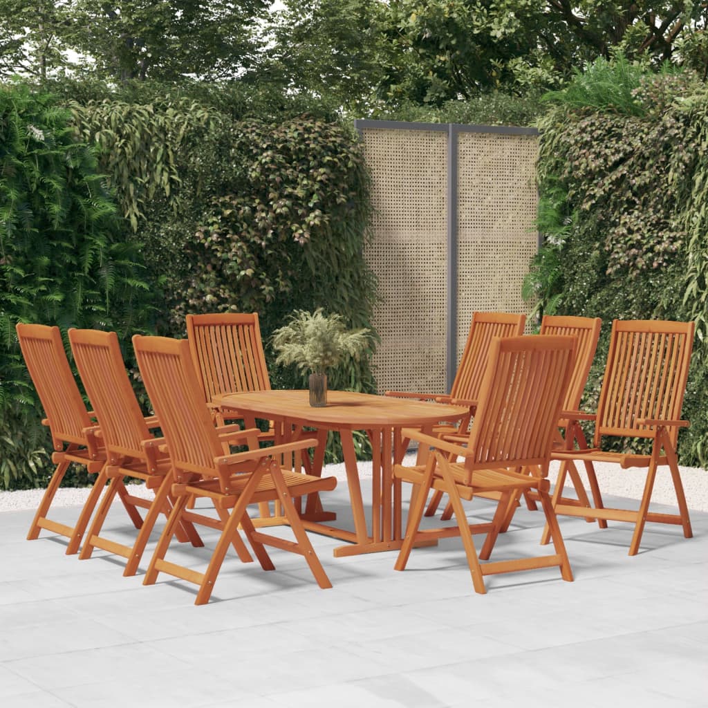 Outdoor Patio Wooden Foldable Garden Chairs Folding Wood Seat 2 4 6 8 pcs