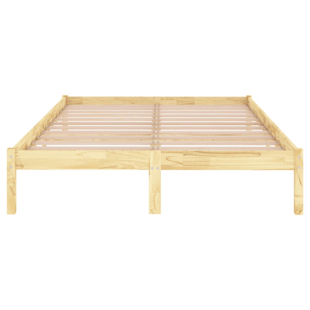 Bed Frame without Mattress Solid Wood Super King Size