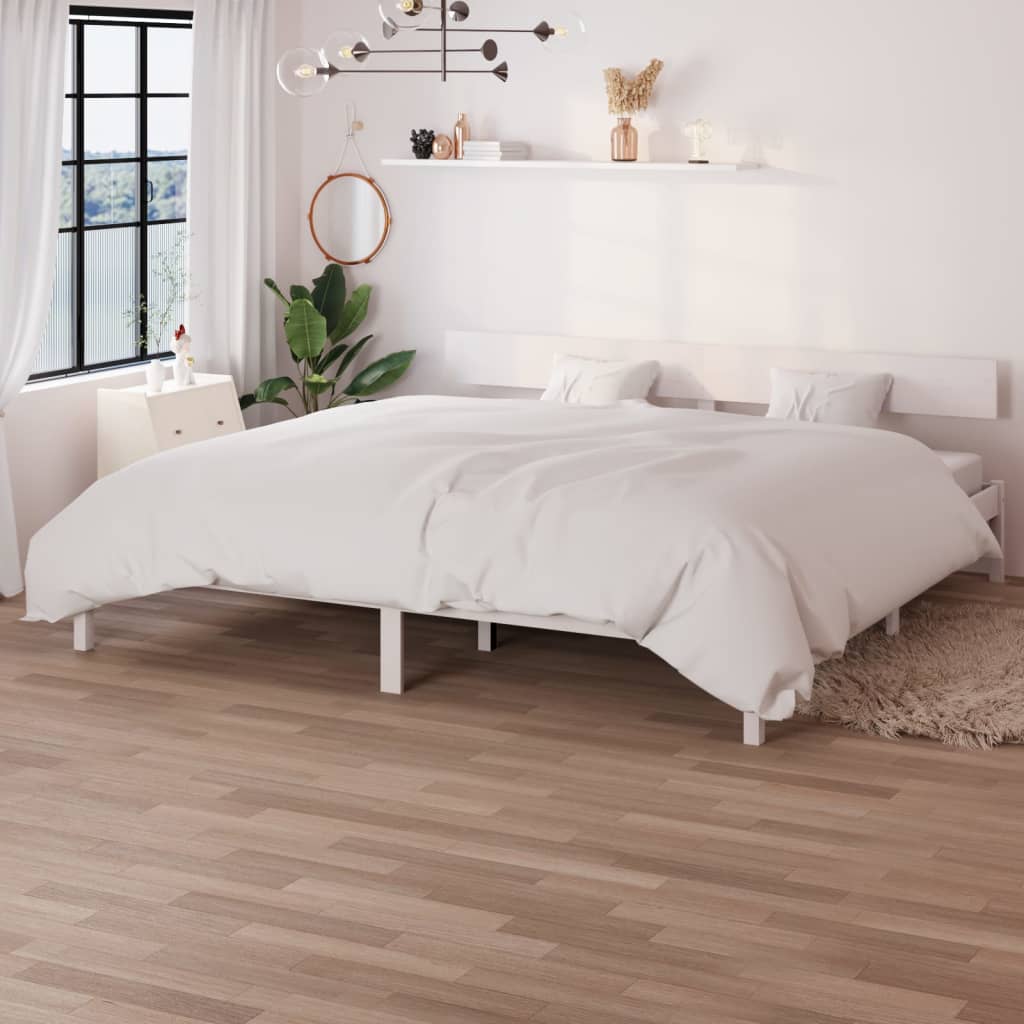 Bed Frame Without Mattress Solid Wood