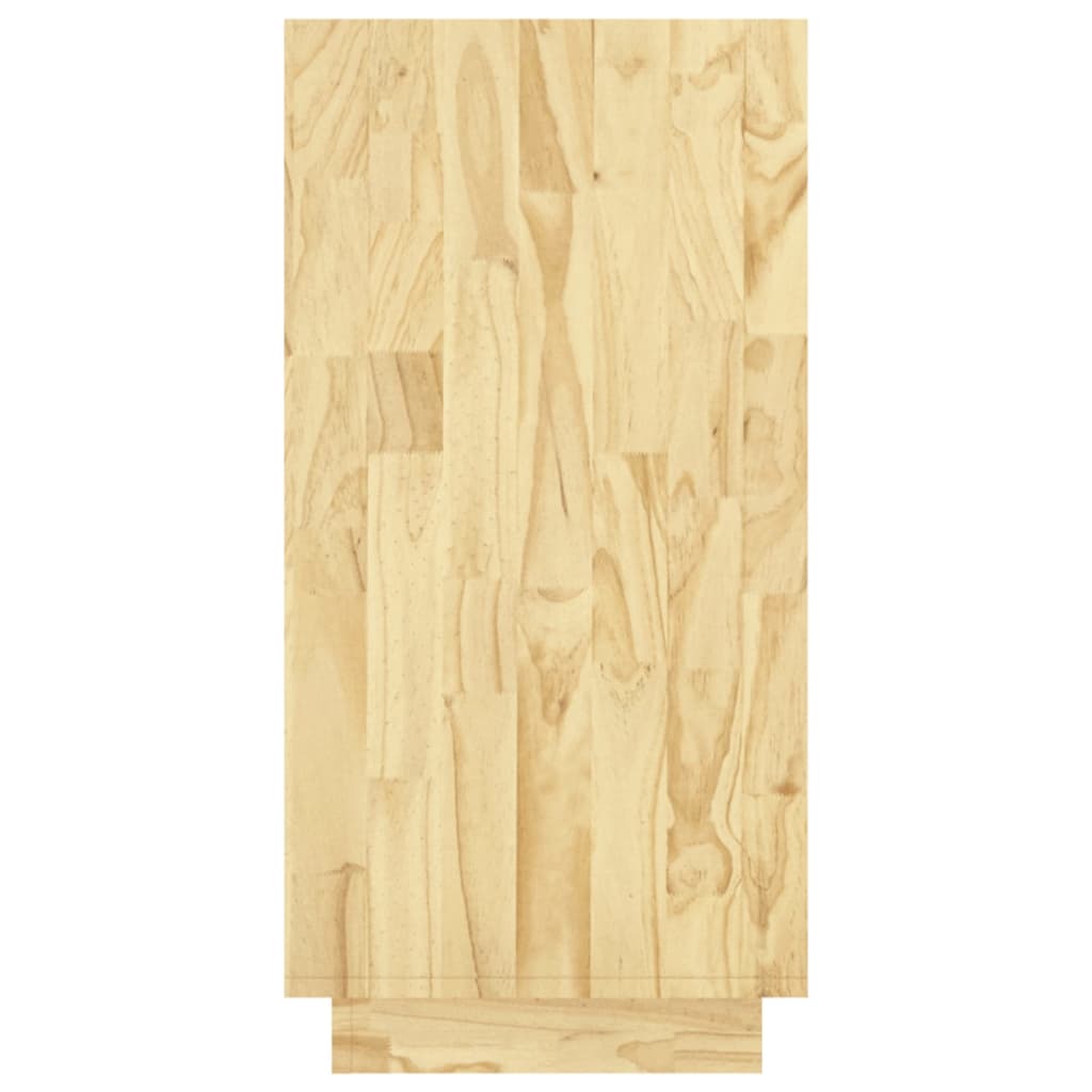 Book Cabinet 80x35x71 cm Solid Pinewood