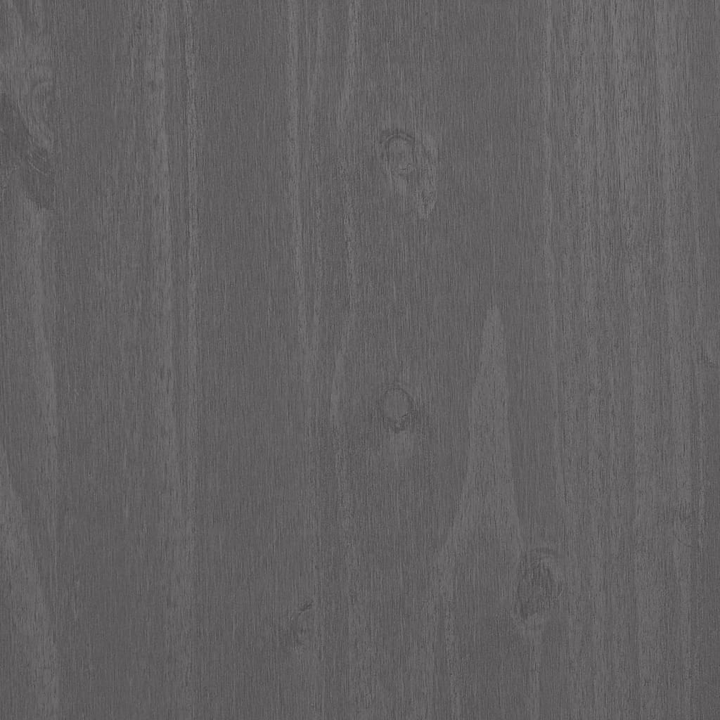 Sideboard HAMAR Light Grey 79x40x103.5 cm Solid Wood Pine