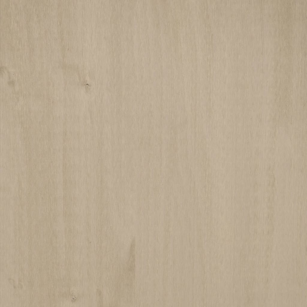 Sideboard HAMAR Honey Brown 113x40x80 cm Solid Wood Pine