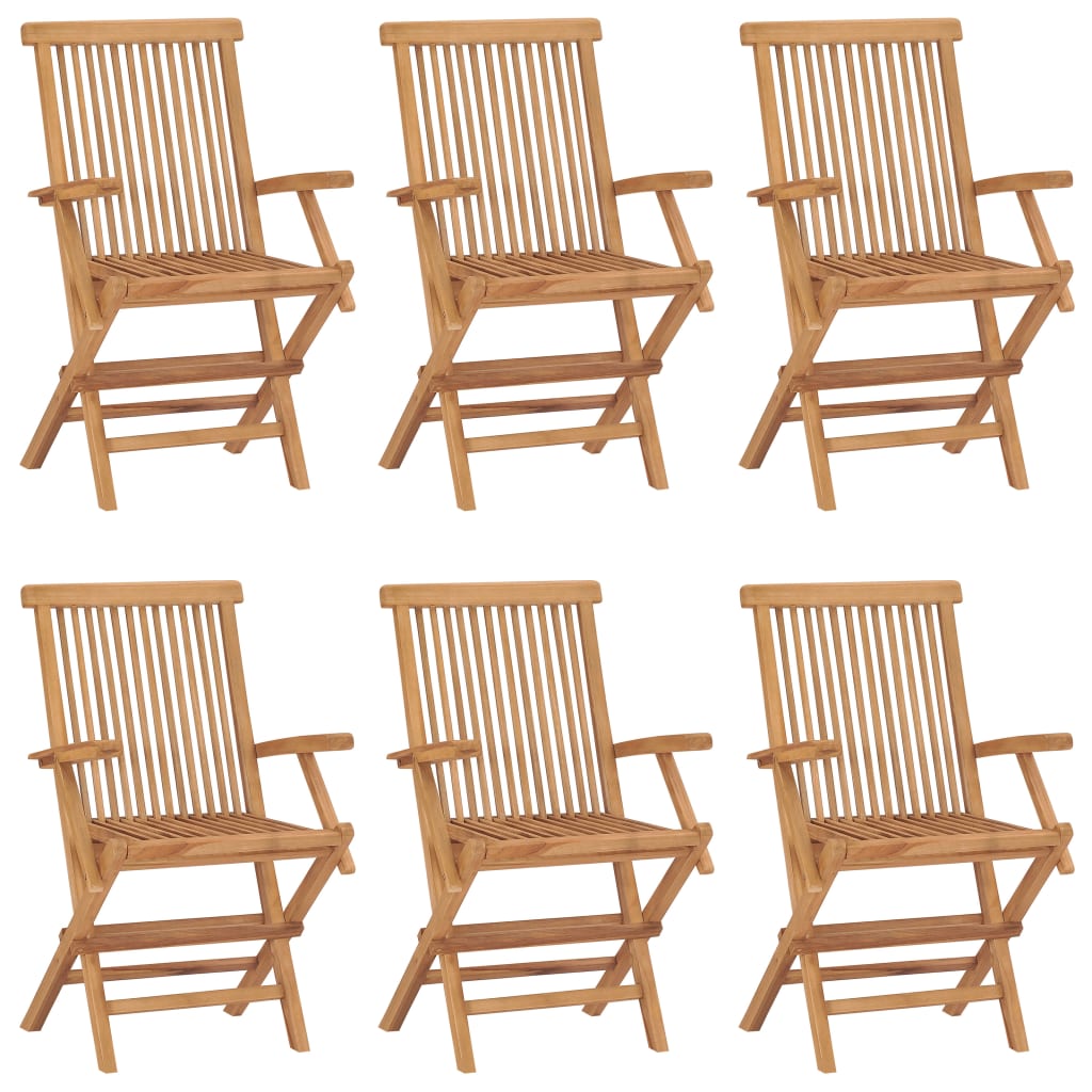 Outdoor Patio Wooden Foldable Garden Chairs Set Folding Wood Chair 2 3 4 6 8 pcs