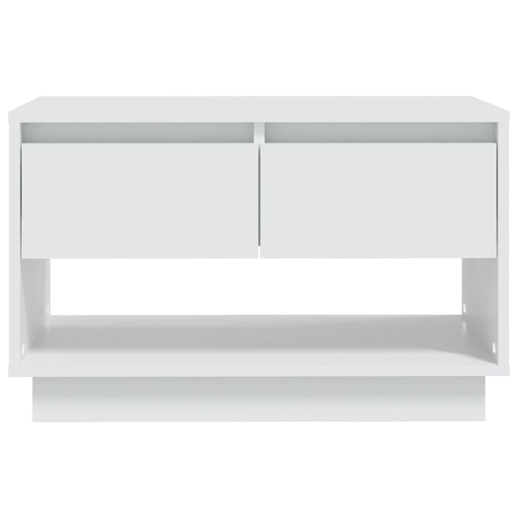 TV Cabinet White 70x41x44 cm Engineered Wood