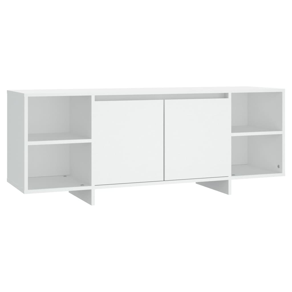 Modern Wooden TV Tele Stand Unit Cabinet Home Entertainment Unit With 2 Doors