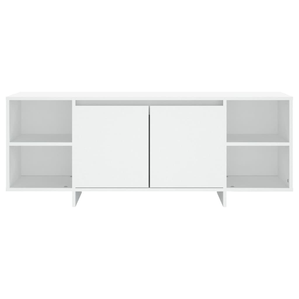 Modern Wooden TV Tele Stand Unit Cabinet Home Entertainment Unit With 2 Doors