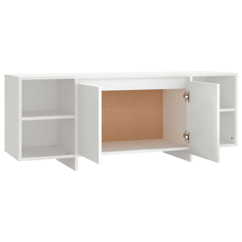 Modern Wooden TV Tele Stand Unit Cabinet Home Entertainment Unit With 2 Doors