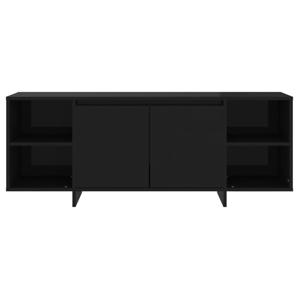 Modern Wooden TV Tele Stand Unit Cabinet Home Entertainment Unit With 2 Doors