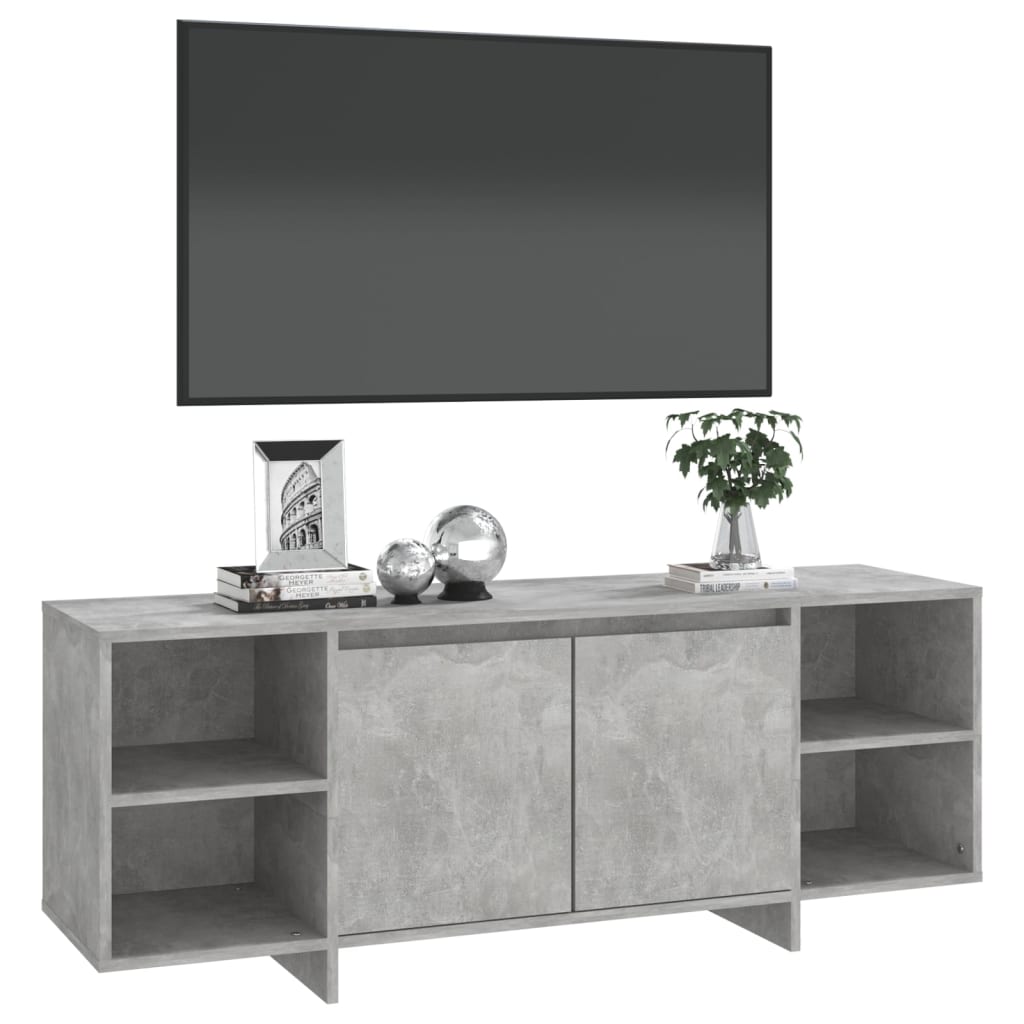 Modern Wooden TV Tele Stand Unit Cabinet Home Entertainment Unit With 2 Doors