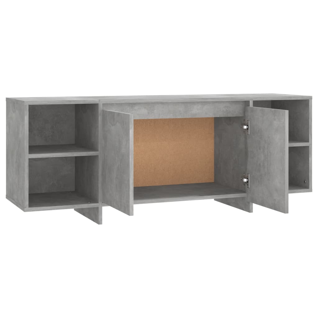 Modern Wooden TV Tele Stand Unit Cabinet Home Entertainment Unit With 2 Doors