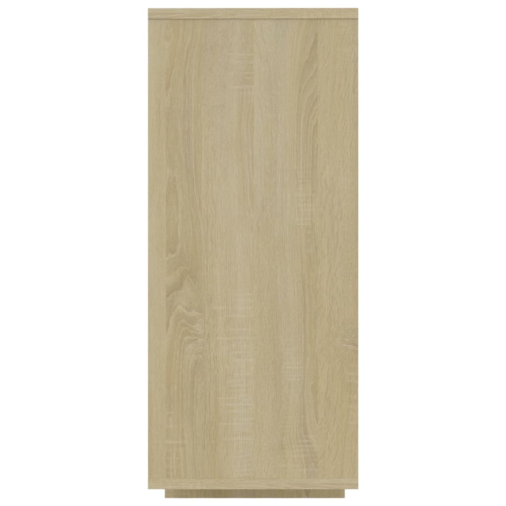 Sideboard Sonoma Oak 120x30x75 cm Engineered Wood