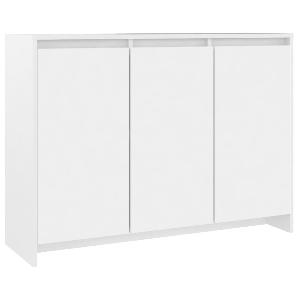 Modern Wooden 3 Door Home Sideboard Storage Cabinet Wood Dining Room Unit