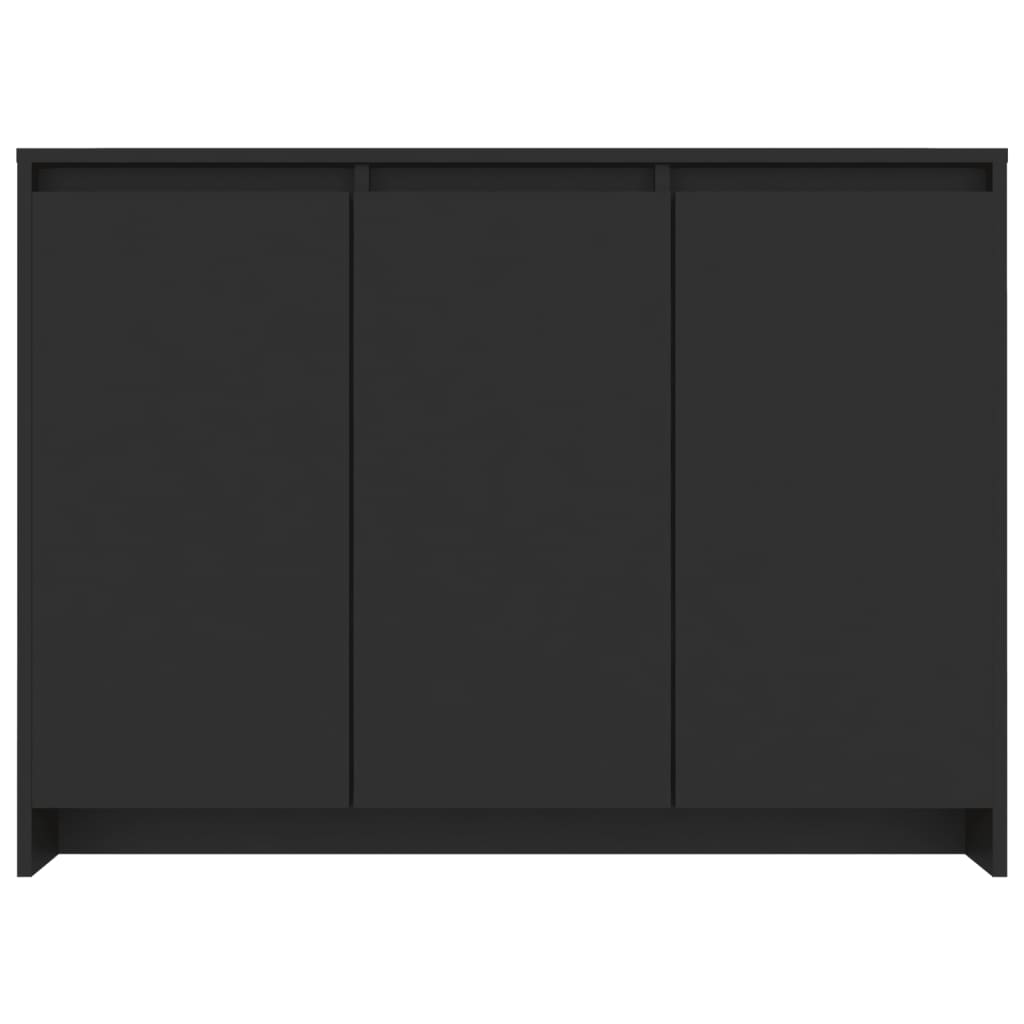 Modern Wooden 3 Door Home Sideboard Storage Cabinet Wood Dining Room Unit