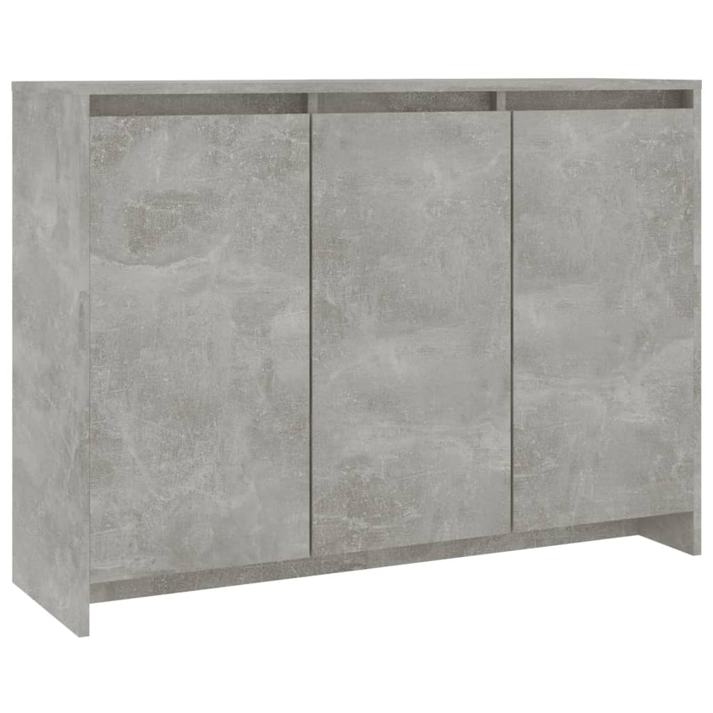 Modern Wooden 3 Door Home Sideboard Storage Cabinet Wood Dining Room Unit