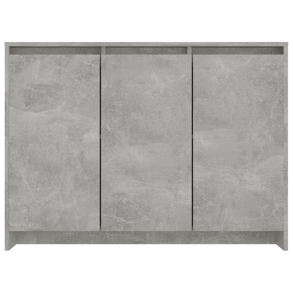 Modern Wooden 3 Door Home Sideboard Storage Cabinet Wood Dining Room Unit