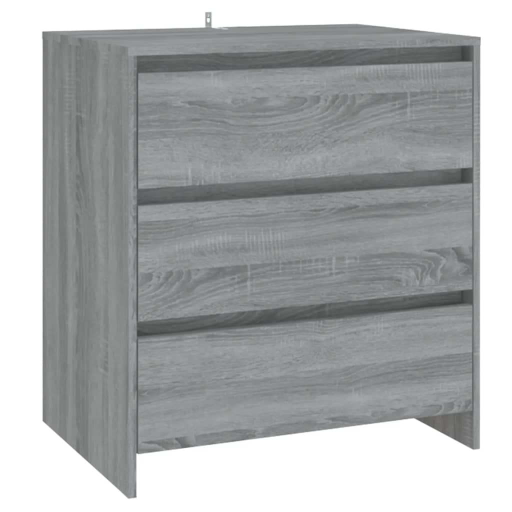 Sideboard Grey Sonoma 70x41x75 cm Engineered Wood